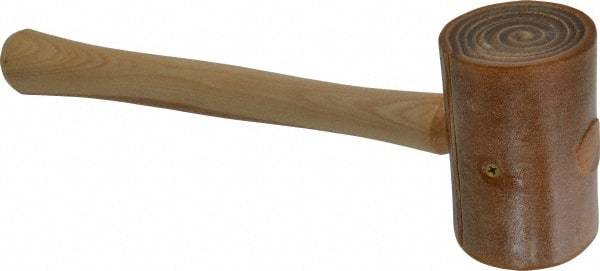 Garland - 1-3/8 Lb Head Rawhide Mallet - Wood Handle - Benchmark Tooling