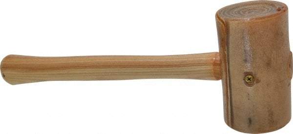 Garland - 1-1/2 Lb Head Rawhide Mallet - Wood Handle - Benchmark Tooling