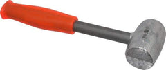 Cook Hammer - 3 Lb Head Nonmarring Mallet - 9-1/2" Long Steel Handle - Benchmark Tooling