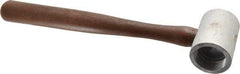 Made in USA - 2 Lb Head 2" Face Plastic Split Head Hammer without Faces - Wood Handle - Benchmark Tooling