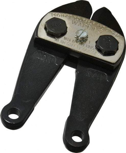 H.K. Porter - Replacement Plier Cutter Head - For Use with Hand Operated Bolt Cutters - Benchmark Tooling