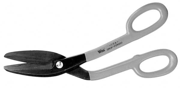 Wiss - 4" Length of Cut, Straight Pattern Tinner's Snip - Benchmark Tooling