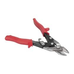 Wiss - 7/8" Length of Cut, Straight Pattern Aviation Snip - 9-1/4" OAL, Nonslip Textured Grip Handle, 16 AWG Steel Capacity - Benchmark Tooling