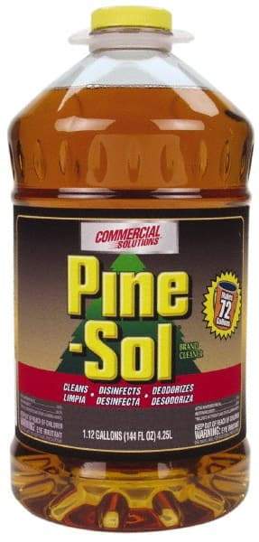 Pine-Sol - 144 oz Bottle All-Purpose Cleaner - Liquid, Disinfectant, Pine - Benchmark Tooling