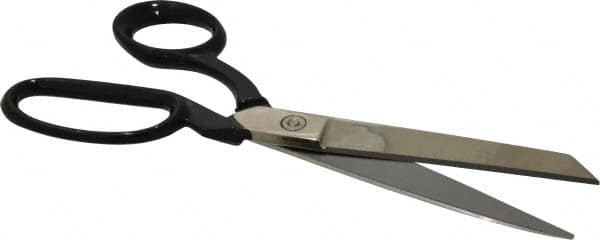 Wiss - 4" LOC, 9-1/4" OAL Inlaid Shears - Offset Handle, For General Purpose Use - Benchmark Tooling