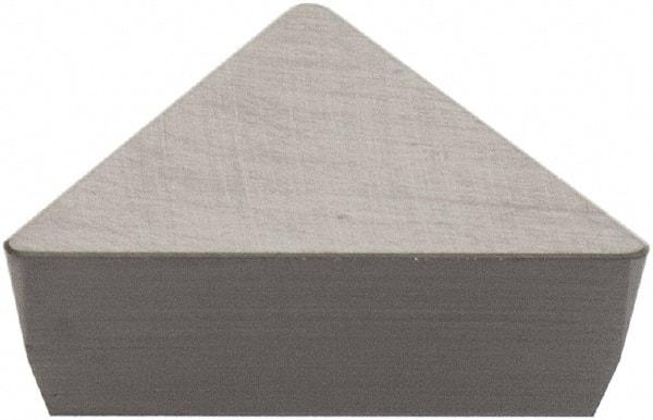 Kennametal - TPG221 T0420 Grade KY1615 Ceramic Turning Insert - Uncoated, 60° Triangle, 1/4" Inscr Circle, 1/8" Thick, 1/64" Corner Radius - Benchmark Tooling