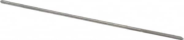 Chucking Reamer: 3/64″ Dia, 2-1/2″ OAL, 1/2″ Flute Length, Straight Shank, High Speed Steel 4 Flute, RH