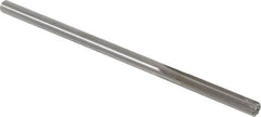 Alvord Polk - 19/64" High Speed Steel 6 Flute Chucking Reamer - Straight Flute, 0.2792" Straight Shank, 1-1/2" Flute Length, 6" OAL - Benchmark Tooling