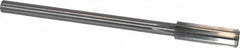 Chucking Reamer: 39/64″ Dia, 8″ OAL, 2″ Flute Length, Straight Shank, High Speed Steel 8 Flute, RH