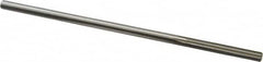 Alvord Polk - #2 High Speed Steel 6 Flute Chucking Reamer - Straight Flute, 0.2173" Straight Shank, 1-1/2" Flute Length, 6" OAL - Benchmark Tooling