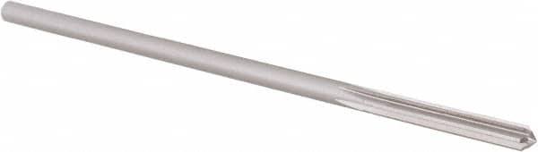 Alvord Polk - #15 High Speed Steel 6 Flute Chucking Reamer - Straight Flute, 0.1755" Straight Shank, 1-1/8" Flute Length, 4-1/2" OAL - Benchmark Tooling