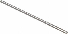 Alvord Polk - #32 High Speed Steel 4 Flute Chucking Reamer - Straight Flute, 0.112" Straight Shank, 7/8" Flute Length, 3-1/2" OAL - Benchmark Tooling