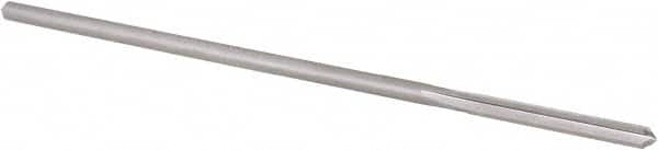 Alvord Polk - #35 High Speed Steel 4 Flute Chucking Reamer - Straight Flute, 0.103" Straight Shank, 7/8" Flute Length, 3-1/2" OAL - Benchmark Tooling