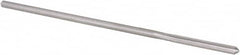 Alvord Polk - #35 High Speed Steel 4 Flute Chucking Reamer - Straight Flute, 0.103" Straight Shank, 7/8" Flute Length, 3-1/2" OAL - Benchmark Tooling