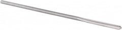 Chucking Reamer: 0.104″ Dia, 3-1/2″ OAL, 7/8″ Flute Length, Straight Shank, High Speed Steel 4 Flute, RH