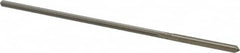 Alvord Polk - #39 High Speed Steel 4 Flute Chucking Reamer - Straight Flute, 0.0928" Straight Shank, 7/8" Flute Length, 3-1/2" OAL - Benchmark Tooling