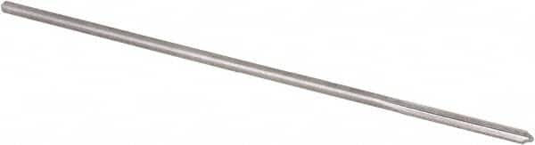 Alvord Polk - #53 High Speed Steel 4 Flute Chucking Reamer - Straight Flute, 0.0585" Straight Shank, 1/2" Flute Length, 2-1/2" OAL - Benchmark Tooling