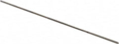 Alvord Polk - #56 High Speed Steel 4 Flute Chucking Reamer - Straight Flute, 0.0455" Straight Shank, 1/2" Flute Length, 2-1/2" OAL - Benchmark Tooling