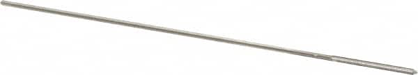 Alvord Polk - #61 High Speed Steel 4 Flute Chucking Reamer - Straight Flute, 0.035" Straight Shank, 1/2" Flute Length, 2-1/2" OAL - Benchmark Tooling