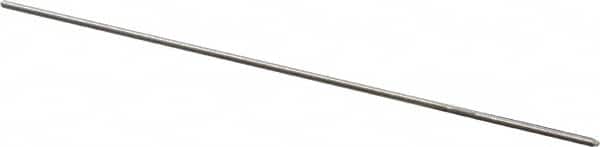 Alvord Polk - #63 High Speed Steel 4 Flute Chucking Reamer - Straight Flute, 0.035" Straight Shank, 1/2" Flute Length, 2-1/2" OAL - Benchmark Tooling