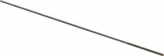 Alvord Polk - #64 High Speed Steel 4 Flute Chucking Reamer - Straight Flute, 0.032" Straight Shank, 1/2" Flute Length, 2-1/2" OAL - Benchmark Tooling