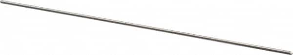 Alvord Polk - #68 High Speed Steel 4 Flute Chucking Reamer - Straight Flute, 0.029" Straight Shank, 1/2" Flute Length, 2-1/2" OAL - Benchmark Tooling