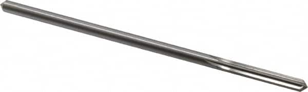 Alvord Polk - 0.1855" High Speed Steel 6 Flute Chucking Reamer - Straight Flute, 0.1805" Straight Shank, 1-1/8" Flute Length, 4-1/2" OAL - Benchmark Tooling