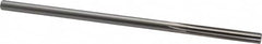 Alvord Polk - 1/4" High Speed Steel 6 Flute Chucking Reamer - Straight Flute, 0.2405" Straight Shank, 1-1/2" Flute Length, 6" OAL - Benchmark Tooling