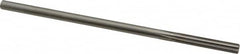 Alvord Polk - 1/4" High Speed Steel 6 Flute Chucking Reamer - Straight Flute, 0.2405" Straight Shank, 1-1/2" Flute Length, 6" OAL - Benchmark Tooling