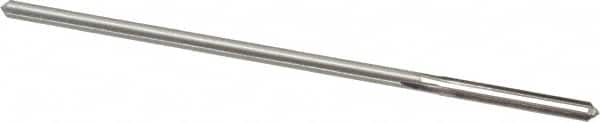Alvord Polk - 3mm High Speed Steel 4 Flute Chucking Reamer - Straight Flute, 0.112" Straight Shank, 7/8" Flute Length, 3-1/2" OAL - Benchmark Tooling