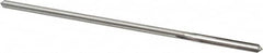 Alvord Polk - 3mm High Speed Steel 4 Flute Chucking Reamer - Straight Flute, 0.112" Straight Shank, 7/8" Flute Length, 3-1/2" OAL - Benchmark Tooling
