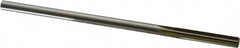Alvord Polk - 7mm High Speed Steel 6 Flute Chucking Reamer - Straight Flute, 1/4" Straight Shank, 1-1/2" Flute Length, 6" OAL - Benchmark Tooling