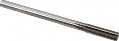 Alvord Polk - 16.5mm High Speed Steel 8 Flute Chucking Reamer - Straight Flute, 9/16" Straight Shank, 2-1/4" Flute Length, 9" OAL - Benchmark Tooling