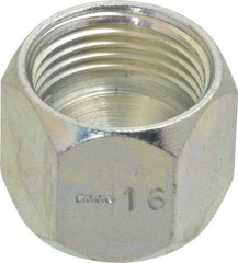 Eaton - 5/8" Tube OD, 37° Steel Flared Tube Cap - Flare Ends - Benchmark Tooling