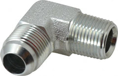 Eaton - 5/8" Tube OD x 1/2" NPT 37° Steel Flared Tube Male Elbow - Benchmark Tooling