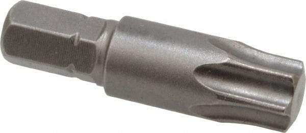 Apex - 1/4" Drive T45 Torx Screwdriver Bit - 1-1/4" OAL - Benchmark Tooling