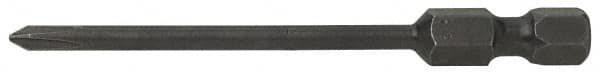 Apex - #2 Phillips Screwdriver Bit - 1/4" Hex Drive, 3" OAL - Benchmark Tooling