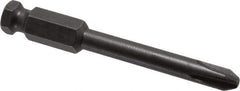 Apex - #3 Phillips Screwdriver Bit - 7/16" Hex Drive, 3-1/2" OAL - Benchmark Tooling