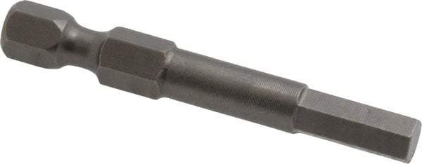 Apex - 5mm Hex Bit - 1/4" Hex Drive, 1-15/16" OAL - Benchmark Tooling