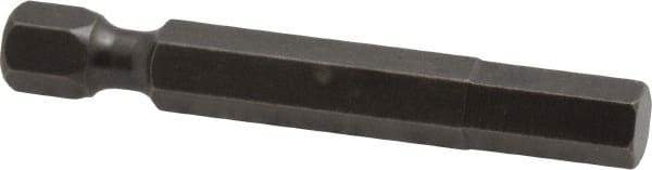 Apex - 6mm Hex Bit - 1/4" Hex Drive, 1-15/16" OAL - Benchmark Tooling