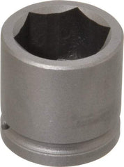 Apex - 1/2" Drive 1-1/8" Standard Impact Socket - 6 Points, 1-5/8" OAL - Benchmark Tooling