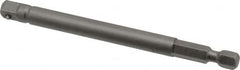 Apex - 1/4" Square Size Hex to Square Extension - 1/4" Hex Drive, 4" OAL - Benchmark Tooling