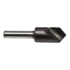 M.A. Ford - 3/4" Head Diam, 1/2" Shank Diam, 1 Flute 120° High Speed Steel Countersink - Benchmark Tooling