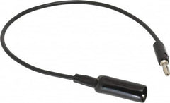 Pomona - Black Electrical Test Equipment Clip - Use with 0.300" Terminal, Banana Plugs - Benchmark Tooling