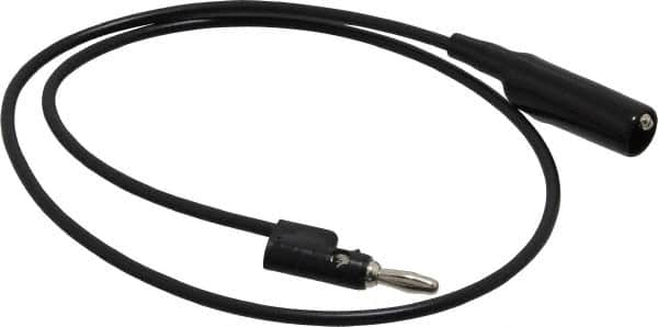 Pomona - Black Electrical Test Equipment Clip - Use with 0.300" Terminal, Banana Plugs - Benchmark Tooling