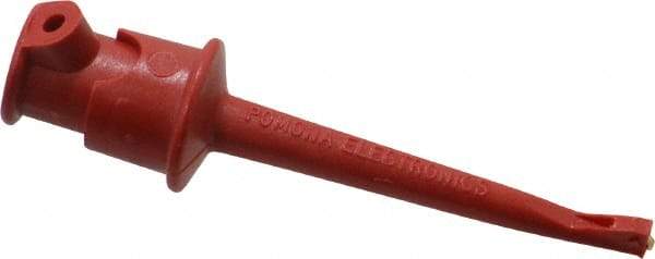 Pomona - Red Electrical Test Equipment Clip - Use with Minigrabbers - Benchmark Tooling