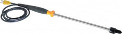 Fluke - -320 to 1112°F, K Ruggedized Surface, Thermocouple Probe - Benchmark Tooling