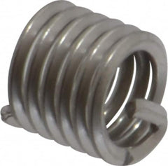 Recoil - #12-24 UNC, 0.324" OAL, Free Running Helical Insert - 6 Free Coils, Tanged, Stainless Steel, 1-1/2D Insert Length - Benchmark Tooling