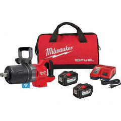 Milwaukee Tool - Cordless Impact Wrenches & Ratchets Voltage: 18.0 Drive Size (Inch): 1 - Benchmark Tooling