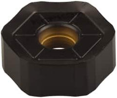 Kennametal - HNGJ535 GD Grade KCPK30 Carbide Milling Insert - TiN/TiCN/Al2O3 Finish, 0.2189" Thick, 5/8" Inscribed Circle, 1.2mm Corner Radius - Benchmark Tooling